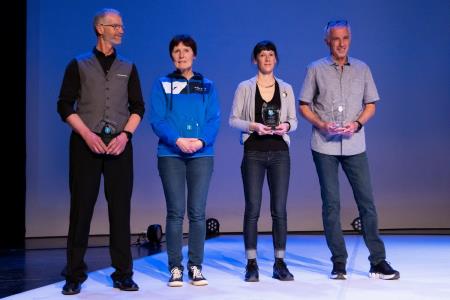 Na mladih šport stoji. Naj športnika Kamnika za leto 2022 Lovro Planko in Tjaša Vrtačič ter ekipa odbojkaric Calcit volleya (25)